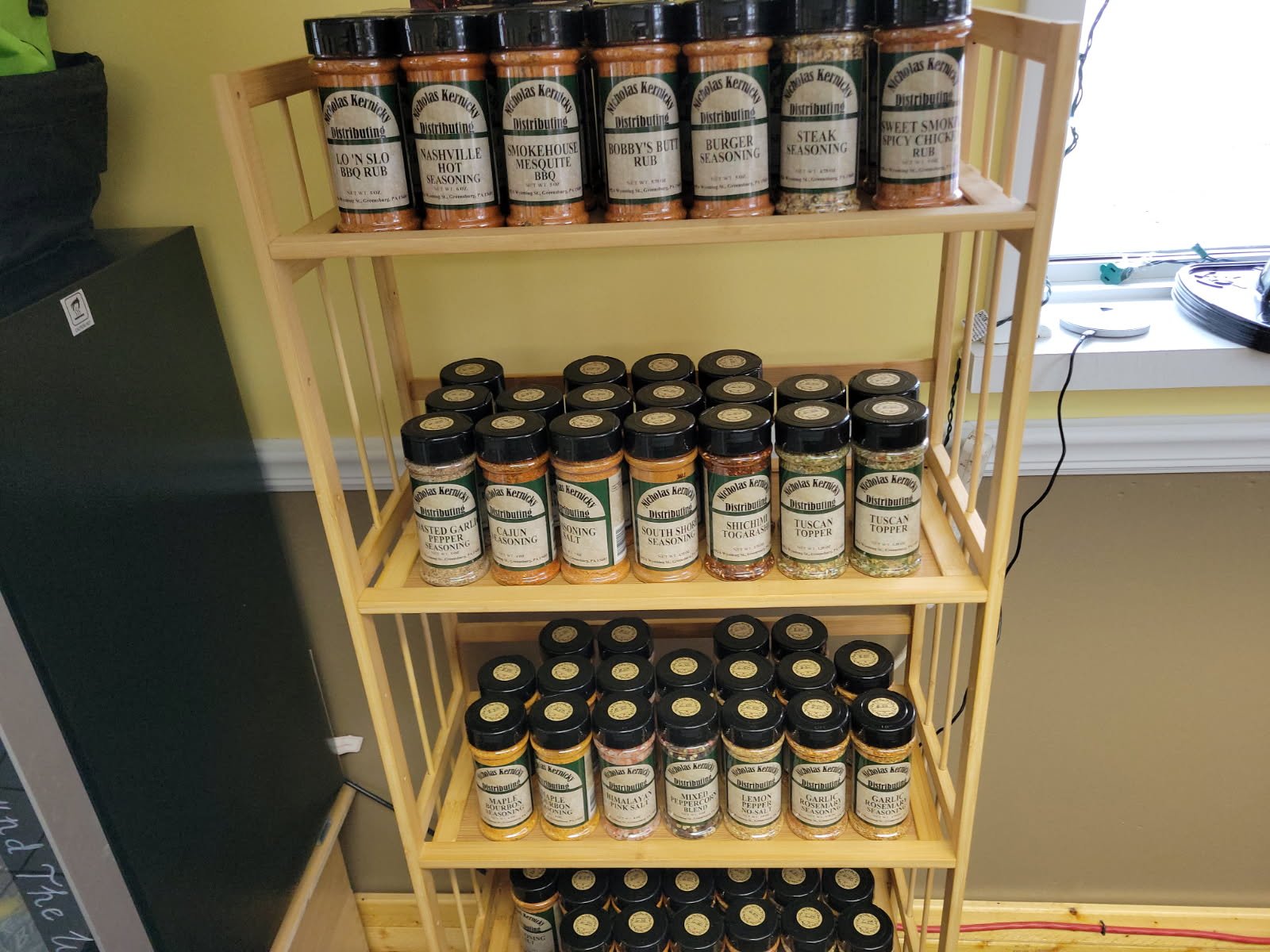 Nicholas Kerness spice rack